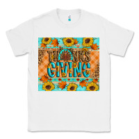 White Thanksgiving Turkey Classic Tee - Artiststas