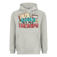 Moon Dust books are my therapy Heavyweight Hoodie - MaliasSmallBusiness