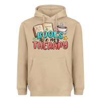 Mushroom books are my therapy Heavyweight Hoodie - MaliasSmallBusiness