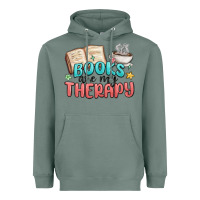 Sage books are my therapy Heavyweight Hoodie - MaliasSmallBusiness