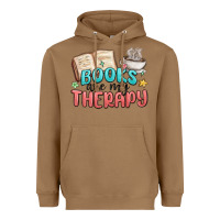 Toasted Coconut books are my therapy Heavyweight Hoodie - MaliasSmallBusiness