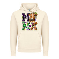 Vintage Artic Mama Cow Halloween Vintage Hoodie - texasbilliewilder