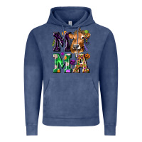 Vintage Denim Mama Cow Halloween Vintage Hoodie - texasbilliewilder