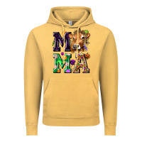 Vintage Mustard Mama Cow Halloween Vintage Hoodie - texasbilliewilder