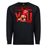 Black i gnome you with roses Premium Sweatshirt - NancyCooperArtShop