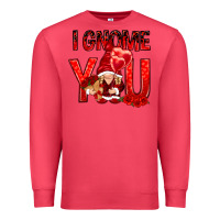 Cardinal i gnome you with roses Premium Sweatshirt - NancyCooperArtShop