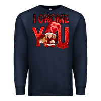 Navy i gnome you with roses Premium Sweatshirt - NancyCooperArtShop