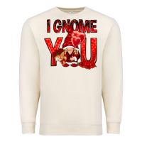 Sandshell i gnome you with roses Premium Sweatshirt - NancyCooperArtShop