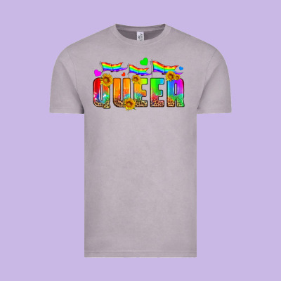 Queer Vintage Tee Designed By Hra Design Shop