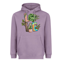 Lavender plant love Heavyweight Hoodie - NancyCooperArtShop