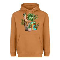 Meerkat plant love Heavyweight Hoodie - NancyCooperArtShop