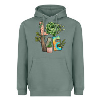 Sage plant love Heavyweight Hoodie - NancyCooperArtShop