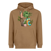 Toasted Coconut plant love Heavyweight Hoodie - NancyCooperArtShop