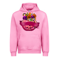 Fuchsia Pink Personalized Girl Halloween Candy Urban Hoodie - texasbilliewilder