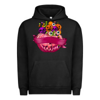 Pigment Black Personalized Girl Halloween Candy Urban Hoodie - texasbilliewilder