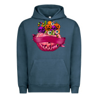 Pigment Midnight Navy Personalized Girl Halloween Candy Urban Hoodie - texasbilliewilder