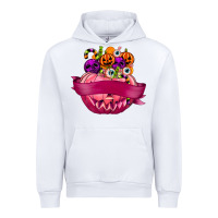 White Personalized Girl Halloween Candy Urban Hoodie - texasbilliewilder