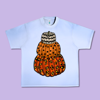 Pumpkin Halloween Urban Heavy Tee Designed By Racoondesign