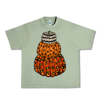 Oil Green pumpkin halloween Urban Heavy Tee - RacoonDesign