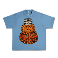 Pebble Blue pumpkin halloween Urban Heavy Tee - RacoonDesign