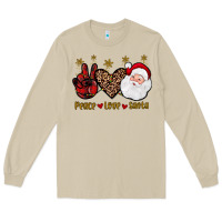 Mushroom peace love santa Long Sleeve Tee - JahusDesignShop