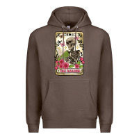 Coffee the reader tarot card Premium Hoodie - Artiststas