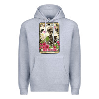 Heather Grey the reader tarot card Premium Hoodie - Artiststas