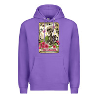 Purple the reader tarot card Premium Hoodie - Artiststas