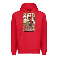 Red the reader tarot card Premium Hoodie - Artiststas