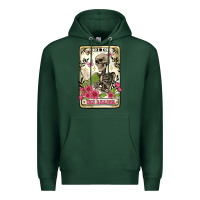 Sports Green the reader tarot card Premium Hoodie - Artiststas