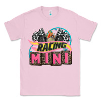 Bubblegum Pink racing mini with racing oto equipment Classic Tee - AdoDesignShop