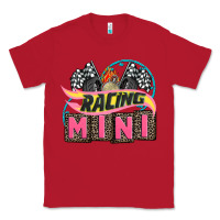 Red racing mini with racing oto equipment Classic Tee - AdoDesignShop