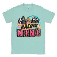 Seafoam racing mini with racing oto equipment Classic Tee - AdoDesignShop