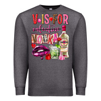 Charcoal Heather v is for vodka Premium Sweatshirt - NancyCooperArtShop