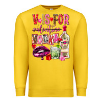 Lemon v is for vodka Premium Sweatshirt - NancyCooperArtShop