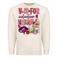 Sandshell v is for vodka Premium Sweatshirt - NancyCooperArtShop