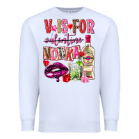 White v is for vodka Premium Sweatshirt - NancyCooperArtShop