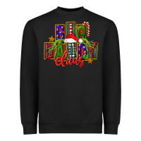 Black Christmas big daddy claus Heavyweight Sweatshirt - FaDigitalArtStudio
