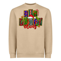Mushroom Christmas big daddy claus Heavyweight Sweatshirt - FaDigitalArtStudio
