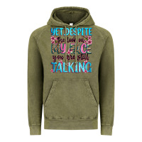 Vintage Olive yet,despite the look on my face you are still talk Vintage Hoodie - Zillion Design Studio