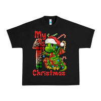 Black my first christmas dragon Urban Heavy Tee - FaDigitalArtStudio