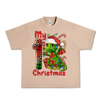 Burro my first christmas dragon Urban Heavy Tee - FaDigitalArtStudio