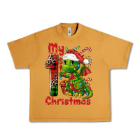 Peanut Butter my first christmas dragon Urban Heavy Tee - FaDigitalArtStudio