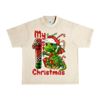 Sandshell my first christmas dragon Urban Heavy Tee - FaDigitalArtStudio