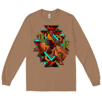 Toasted Coconut aztec rodeo cowboy christmas Long Sleeve Tee - JahusDesignShop
