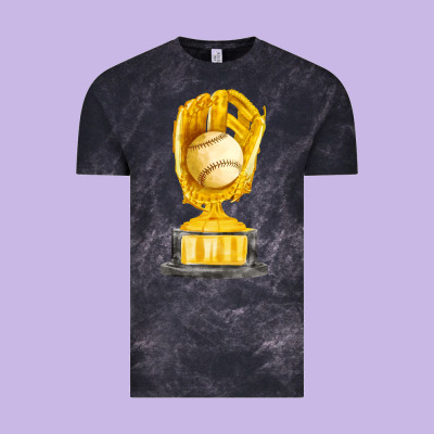 Baseball Throphy Cup Fa Element Vintage Tee Designed By Fadigitalartstudio