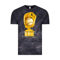 Cloud Black baseball throphy cup fa element Vintage Tee - FaDigitalArtStudio