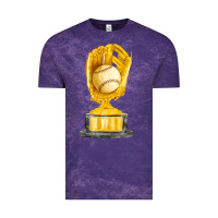 Cloud Purple baseball throphy cup fa element Vintage Tee - FaDigitalArtStudio