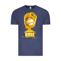 Vintage Denim baseball throphy cup fa element Vintage Tee - FaDigitalArtStudio