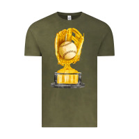Vintage Olive baseball throphy cup fa element Vintage Tee - FaDigitalArtStudio